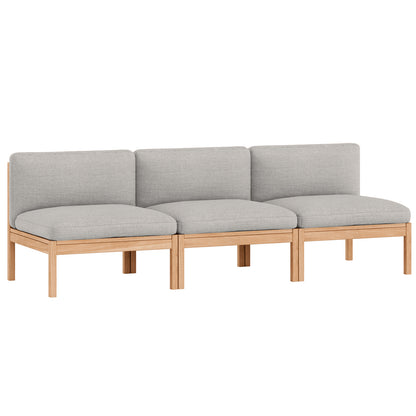 3-Seater Sofa Without Armrest by Moebe - Autumn 101