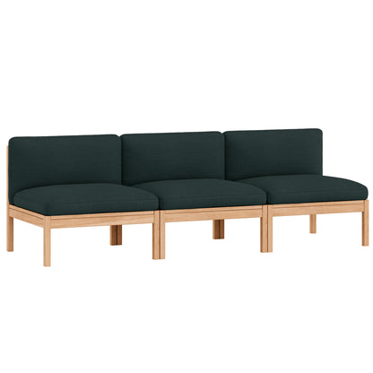 3-Seater Sofa Without Armrest by Moebe - Autumn 971