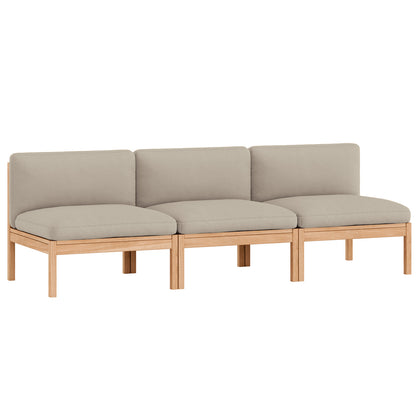 3-Seater Sofa Without Armrest by Moebe - Field 2 233