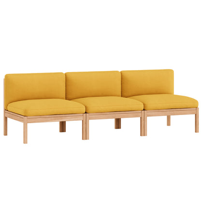 3-Seater Sofa Without Armrest by Moebe - Field 2 463