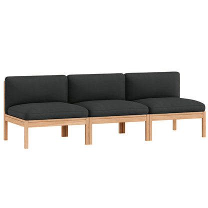 3-Seater Sofa Without Armrest by Moebe - Field 2 793