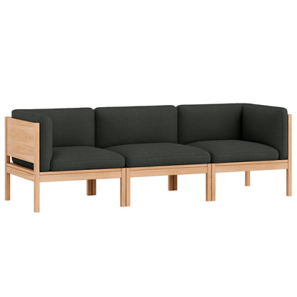 Modular 3-Seater Sofa by Moebe - Re-wool 198