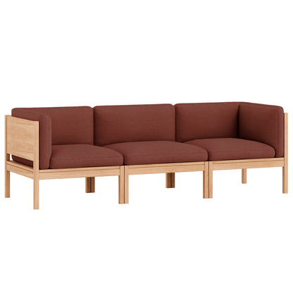 Modular 3-Seater Sofa by Moebe - Re-wool 687