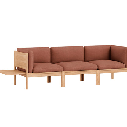 3-Seater Sofa with 1 Side Table by Moebe - Autumn 551