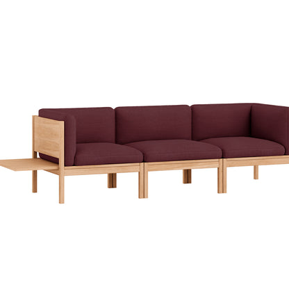 3-Seater Sofa with 1 Side Table by Moebe - Autumn 681