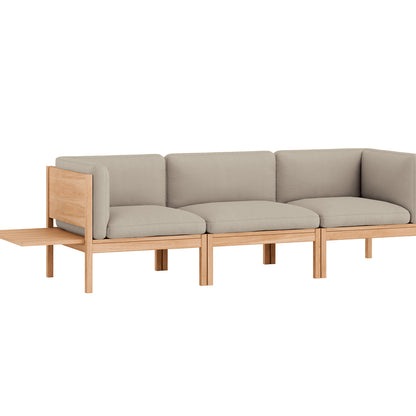 3-Seater Sofa with 1 Side Table by Moebe - Field 2 233