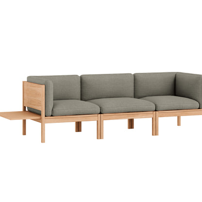3-Seater Sofa with 1 Side Table by Moebe - Re-wool 128