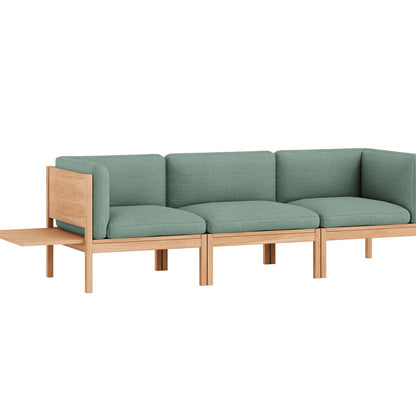 3-Seater Sofa with 1 Side Table by Moebe - Re-wool 868