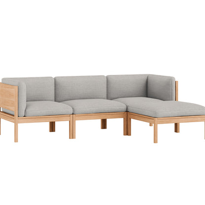 3-Seater Sofa with Chaise Longue by Moebe - Autumn 101