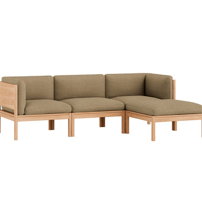 3-Seater Sofa with Chaise Longue by Moebe - Autumn 221