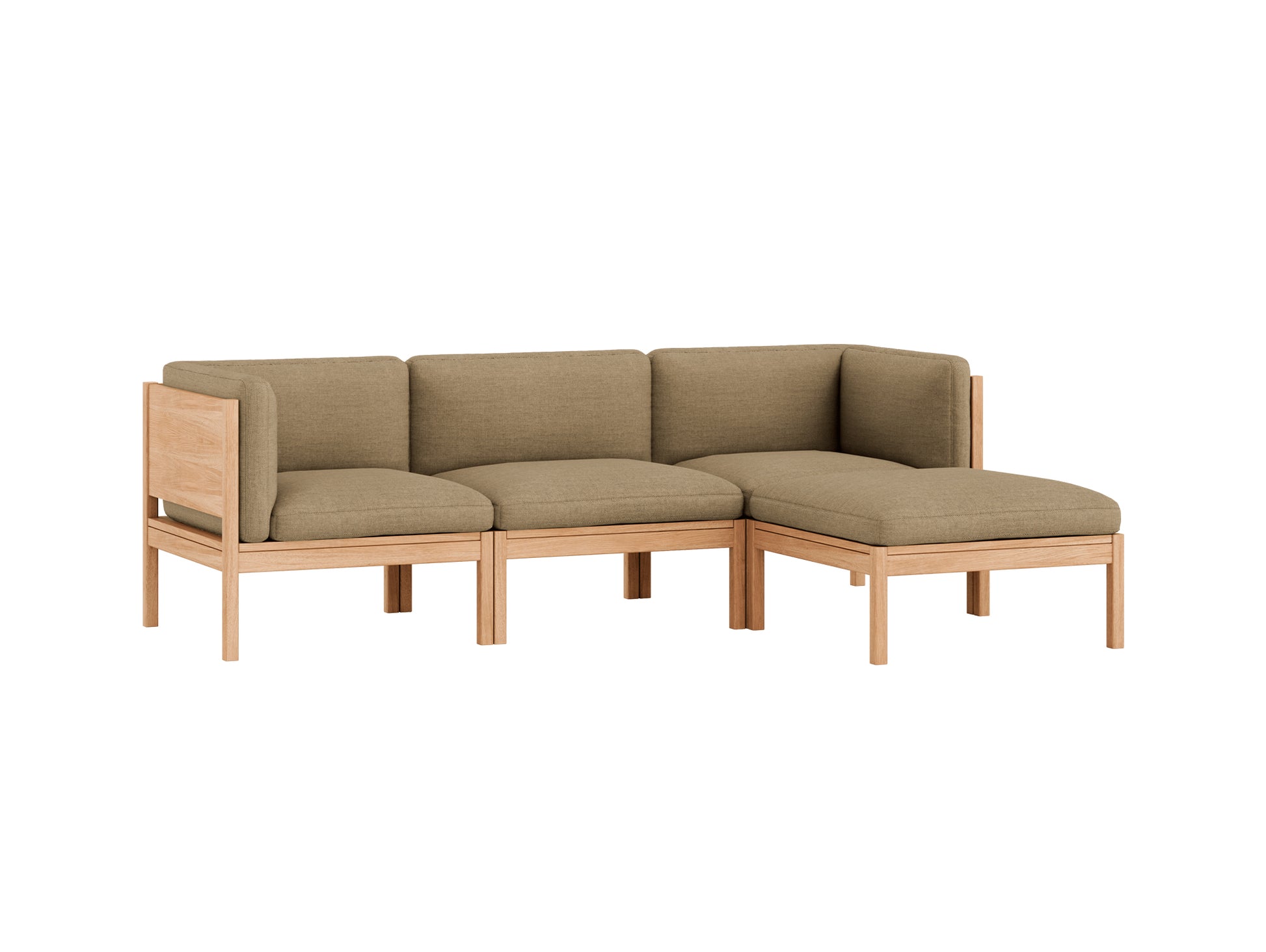 3-Seater Sofa with Chaise Longue by Moebe - Autumn 221