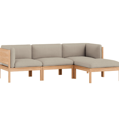 3-Seater Sofa with Chaise Longue by Moebe - Field 2 233