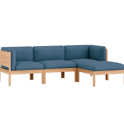 3-Seater Sofa with Chaise Longue by Moebe - Field 2 733