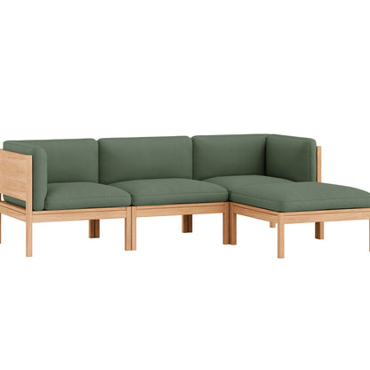 3-Seater Sofa with Chaise Longue by Moebe - Field 2 943