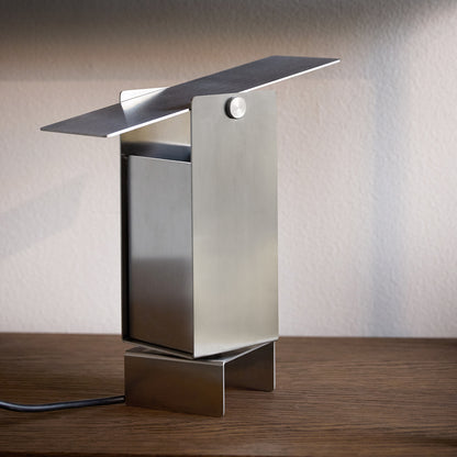 Pivoting Table Lamp by Moebe - Stainless Steel