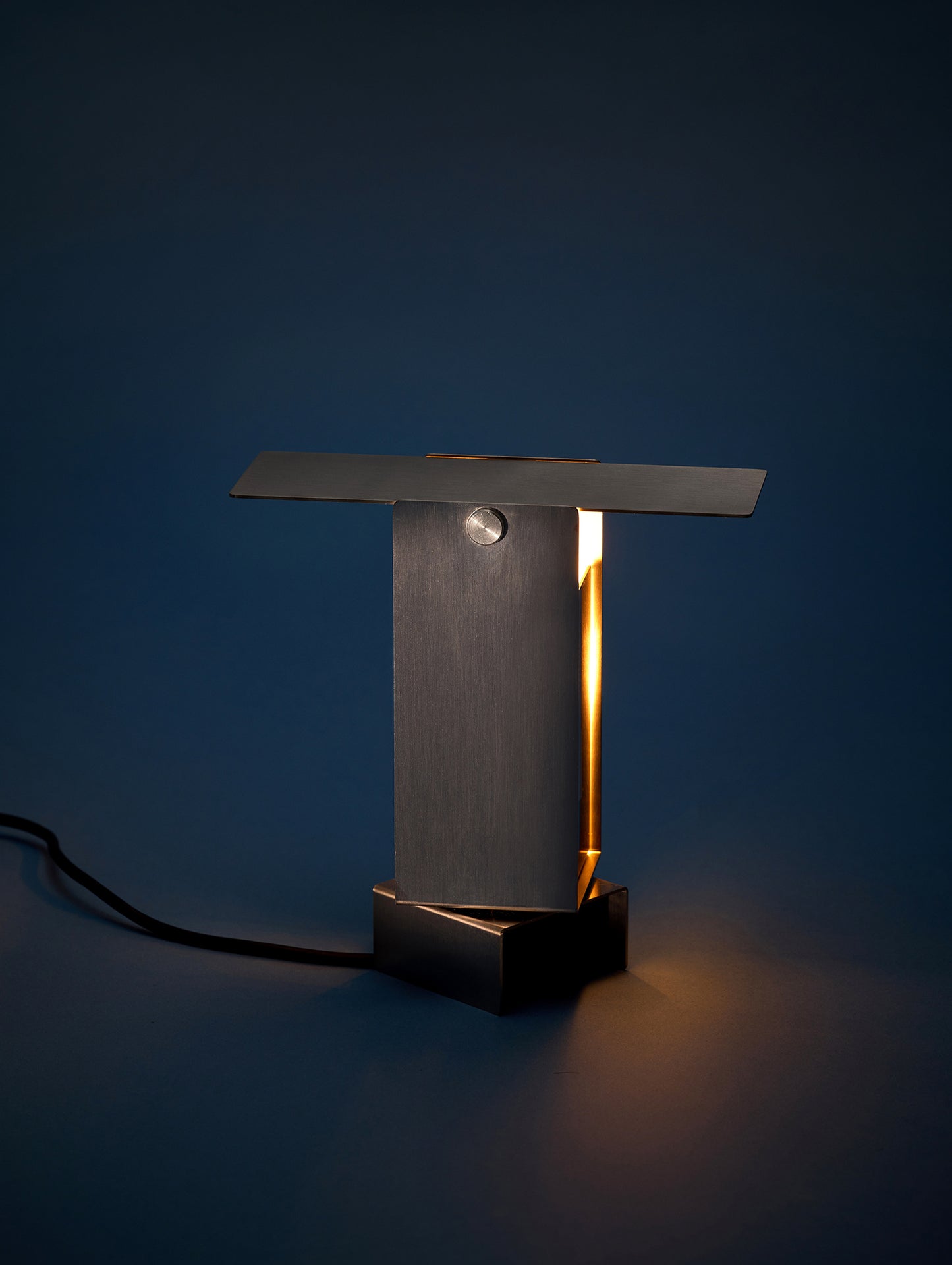 Pivoting Table Lamp by Moebe - Stainless Steel