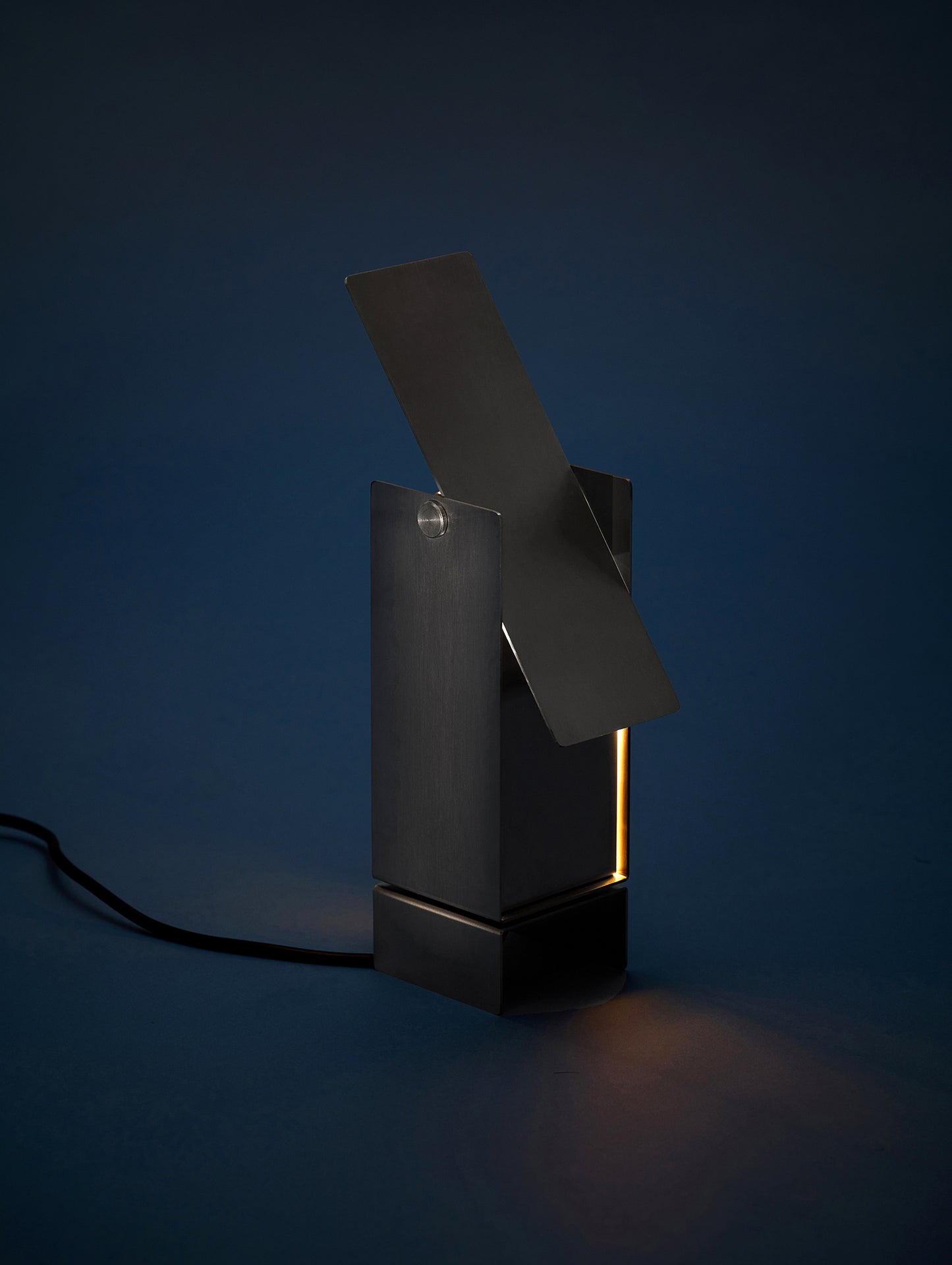 Pivoting Table Lamp by Moebe - Stainless Steel