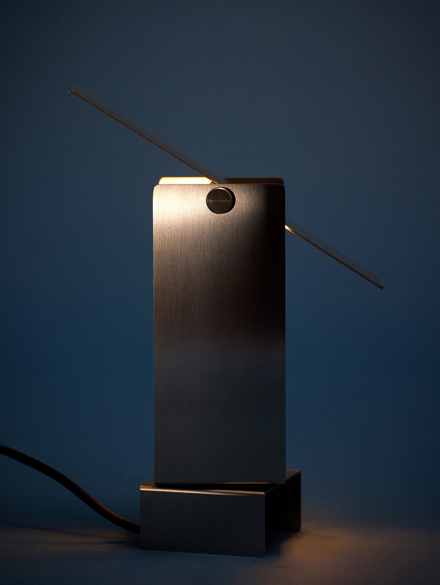Pivoting Table Lamp by Moebe - Stainless Steel