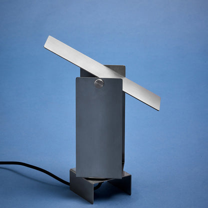 Pivoting Table Lamp by Moebe - Stainless Steel