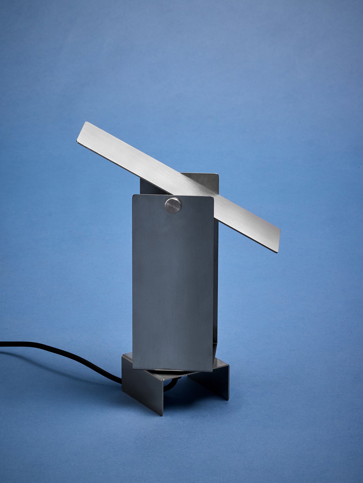 Pivoting Table Lamp by Moebe - Stainless Steel