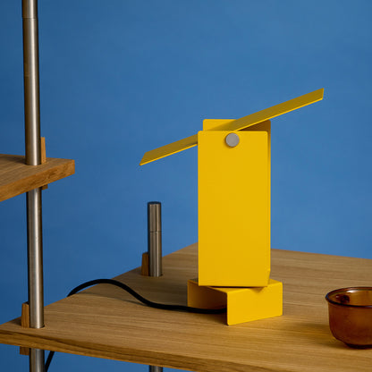 Pivoting Table Lamp by Moebe - Yellow