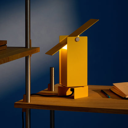 Pivoting Table Lamp by Moebe - Yellow