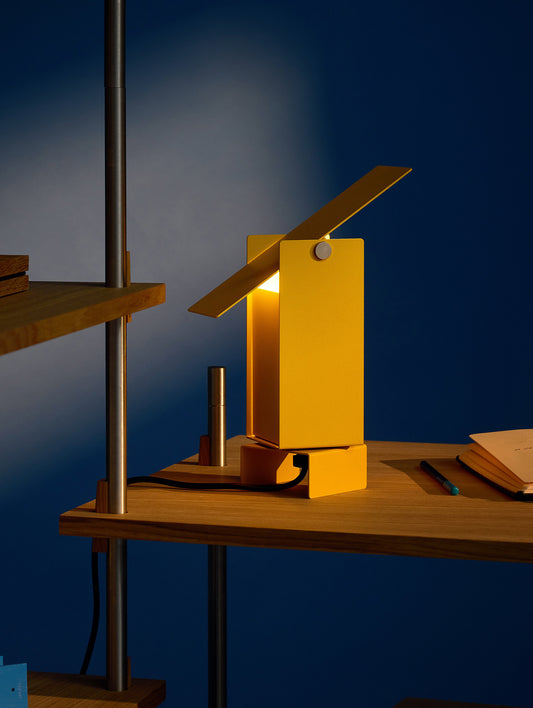 Pivoting Table Lamp by Moebe - Yellow