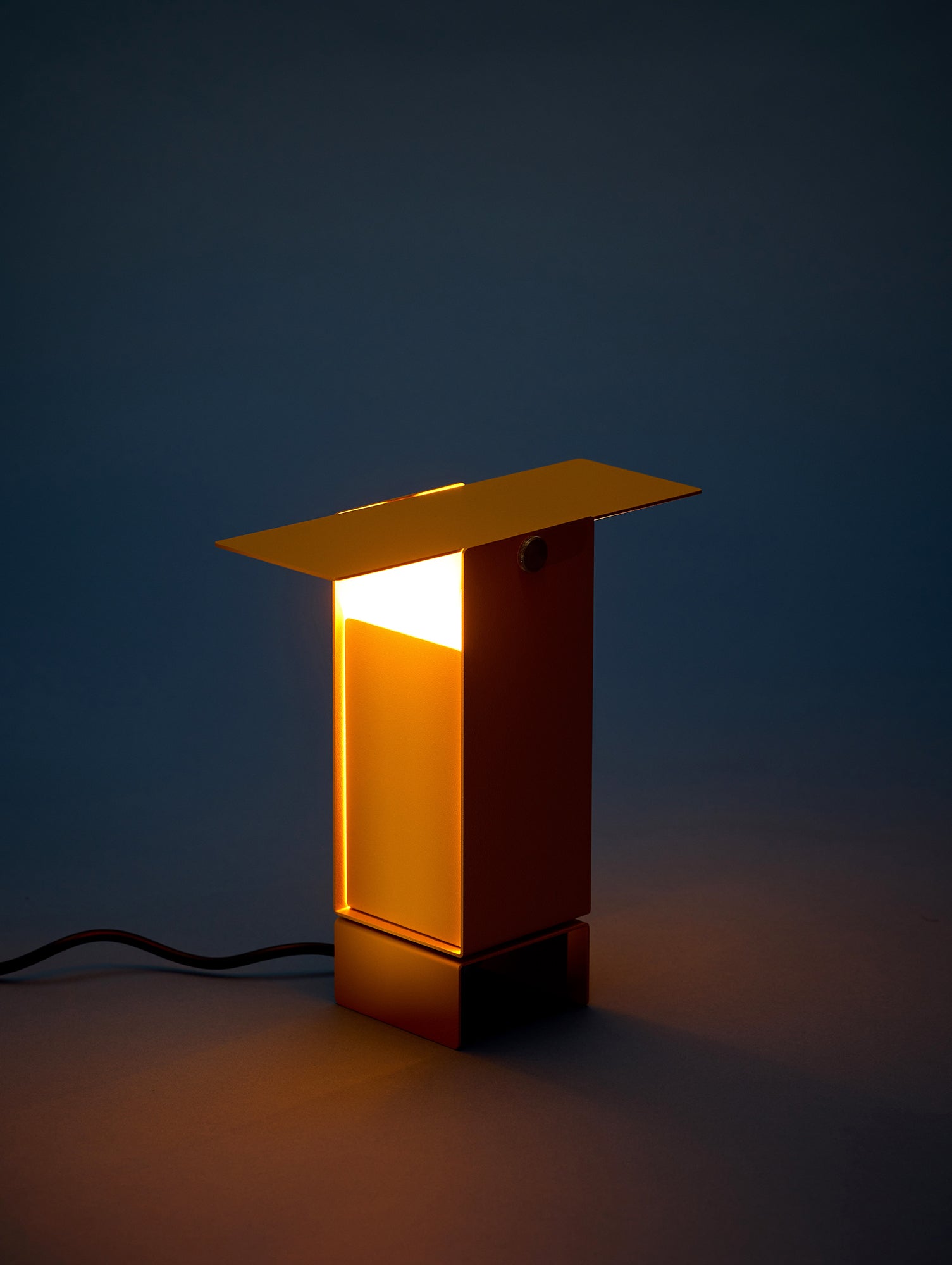 Pivoting Table Lamp by Moebe - Yellow