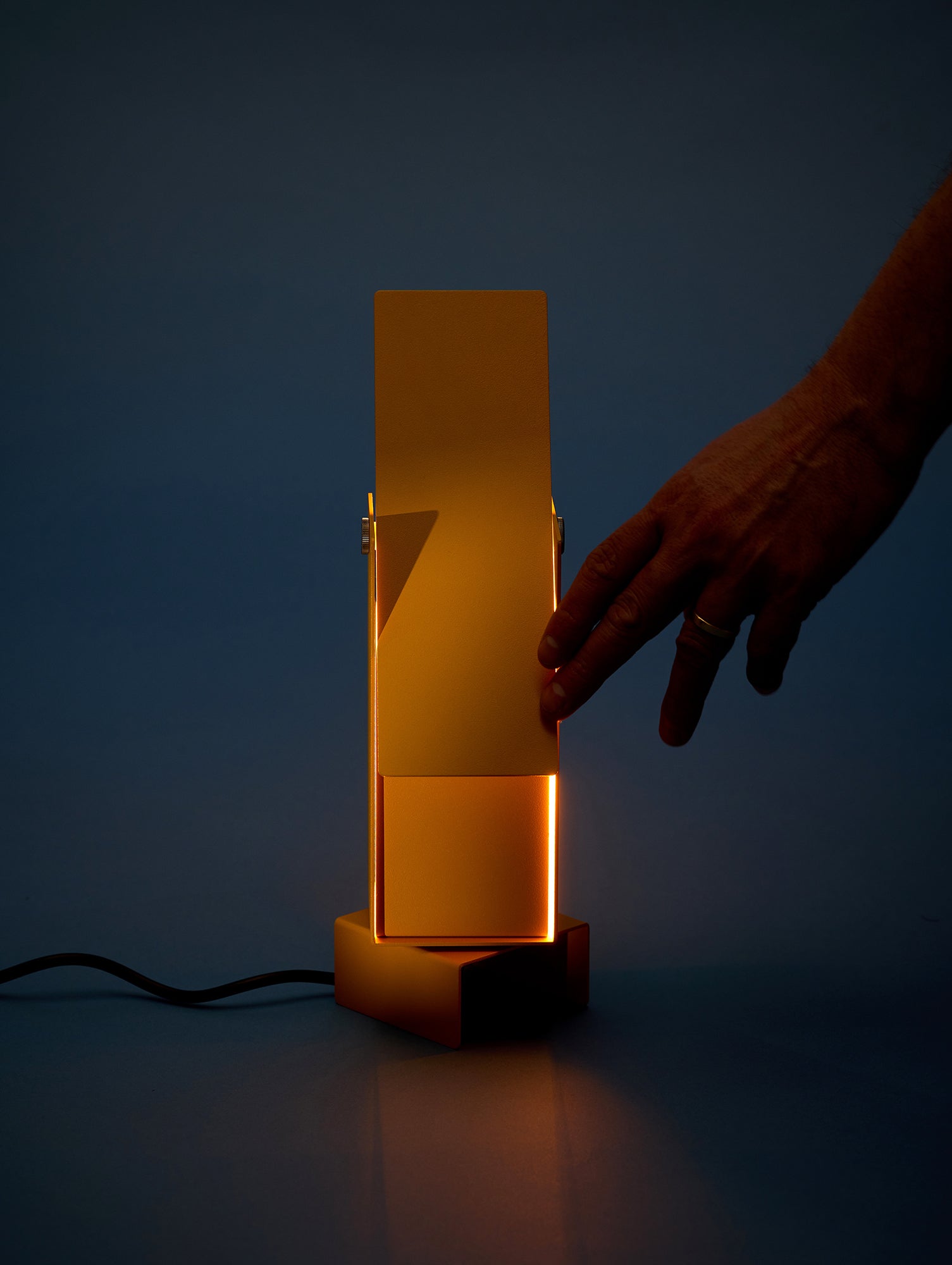 Pivoting Table Lamp by Moebe - Yellow