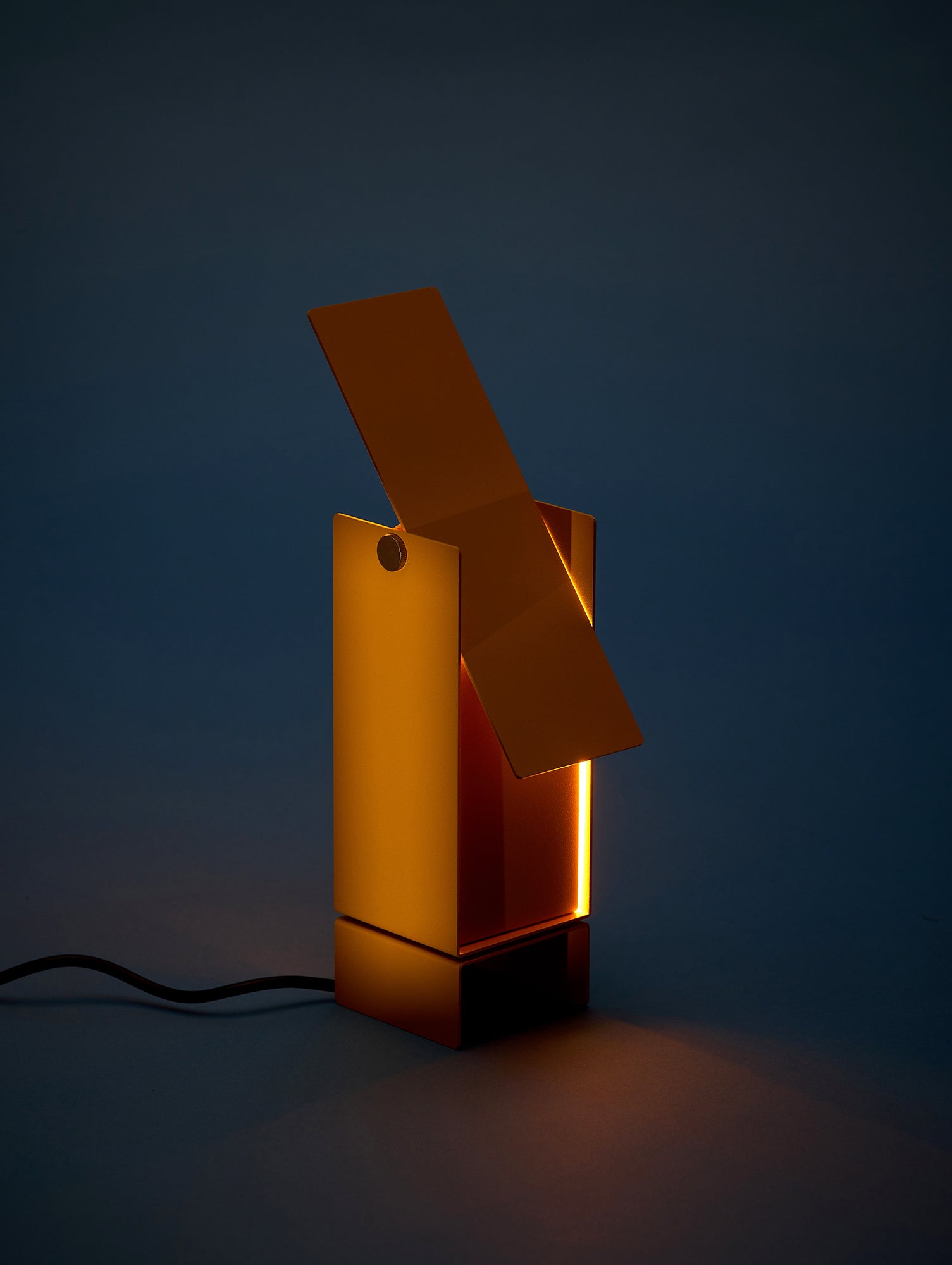 Pivoting Table Lamp by Moebe - Yellow