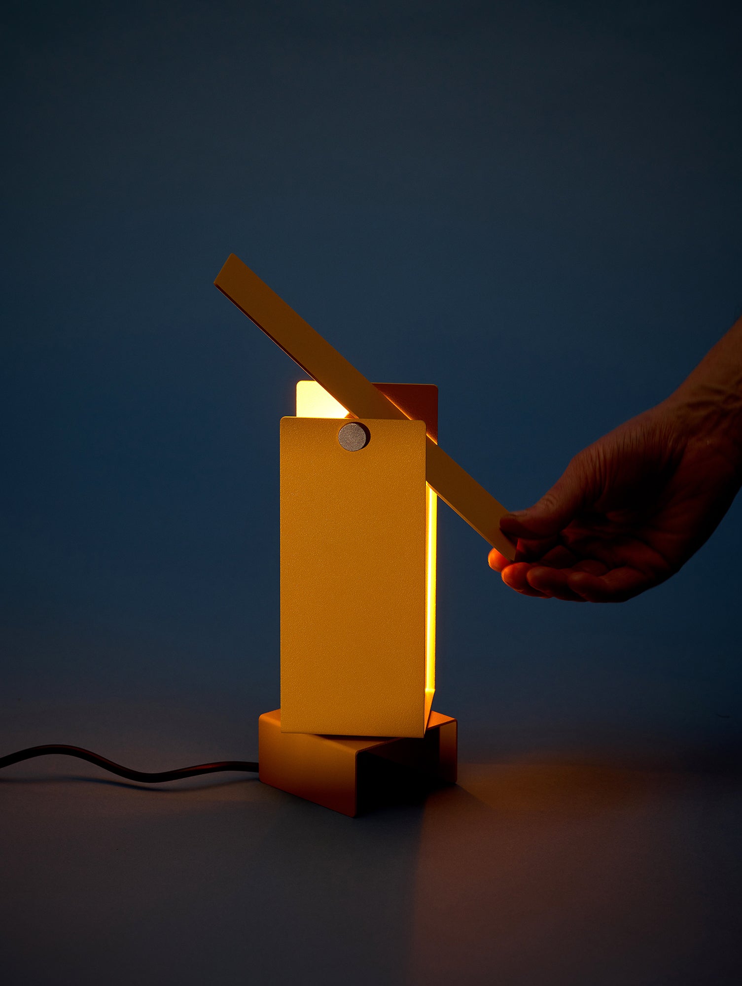 Pivoting Table Lamp by Moebe - Yellow