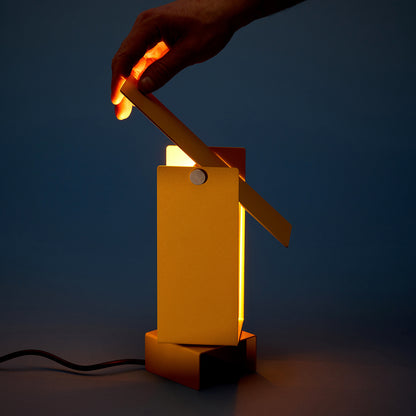 Pivoting Table Lamp by Moebe - Yellow