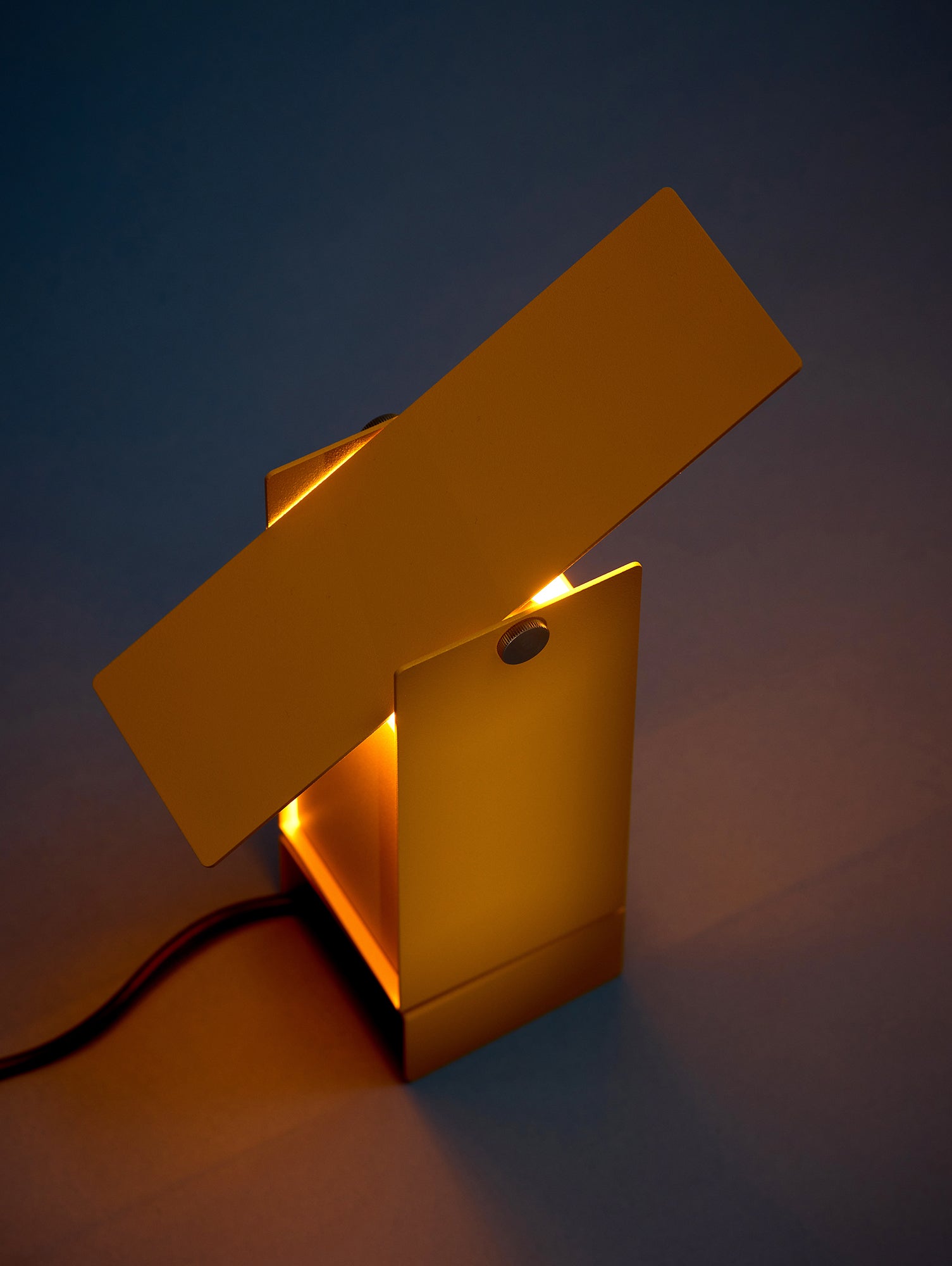 Pivoting Table Lamp by Moebe - Yellow