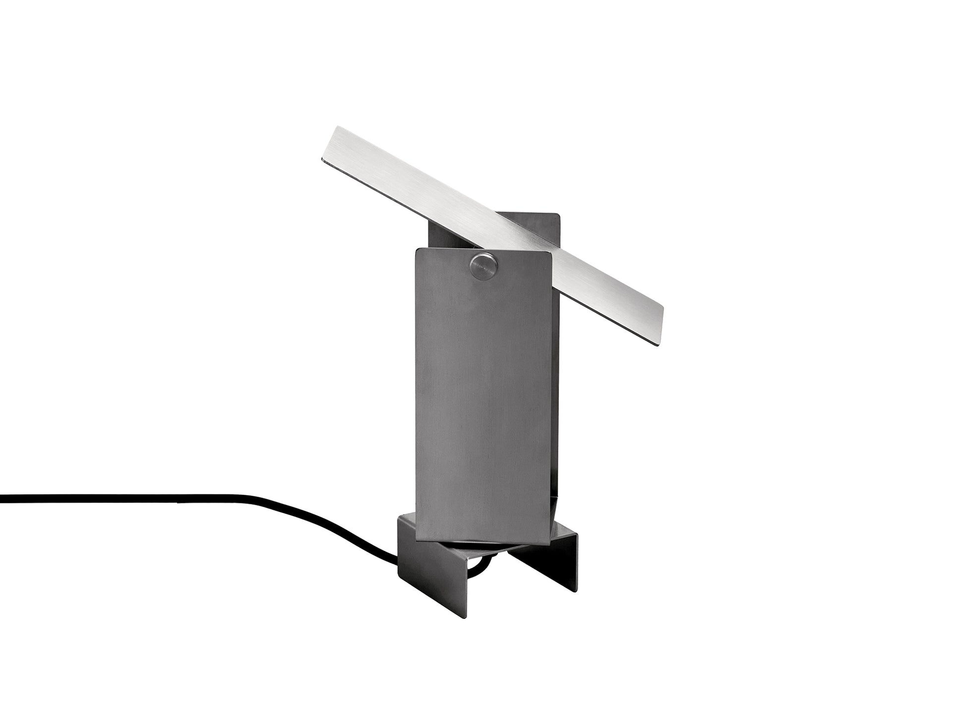 Pivoting Table Lamp by Moebe - Stainless Steel