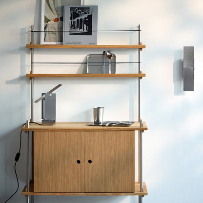 Pivoting Table Lamp by Moebe - Stainless Steel