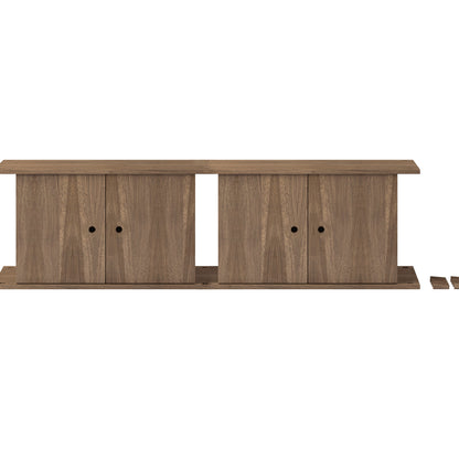 Moebe Double Cabinet / Smoked Oak