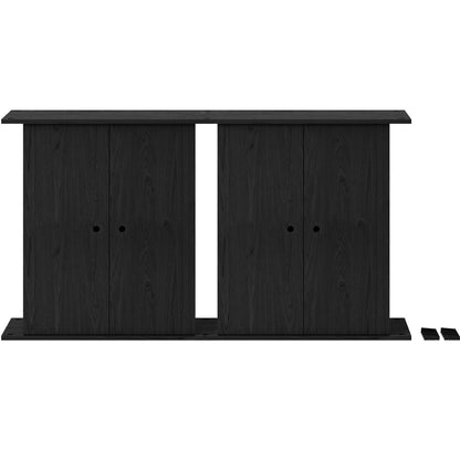 Moebe Shelving System - Tall Double Cabinet - Black Oak