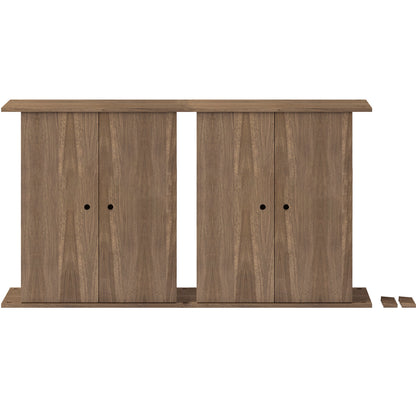 Moebe Shelving System - Tall Double Cabinet - Smoked Oak