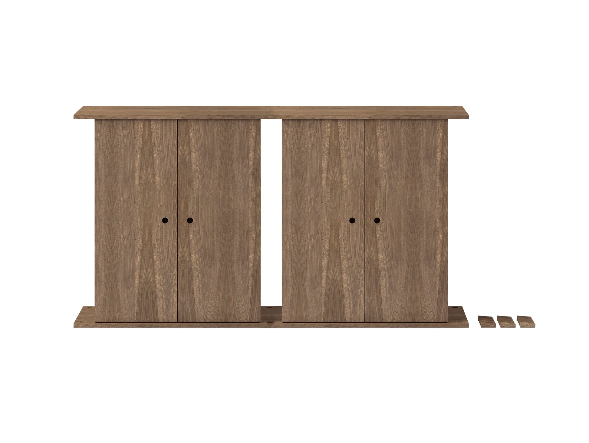 Moebe Double Tall Cabinet / Smoked Oak