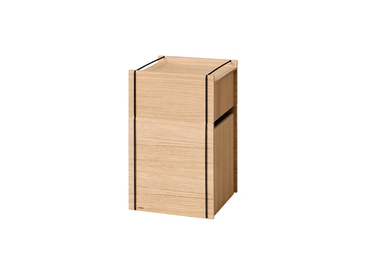 Bedside Storage by Moebe - Oak / Black