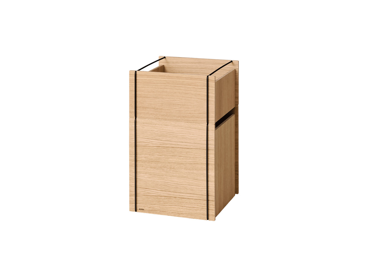 Bedside Storage by Moebe - Oak / Black