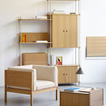 Storage Chest by Moebe - Oak / Stainless Steel