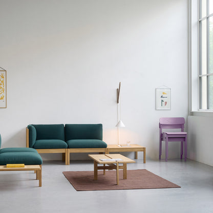 Suspended Wall Lamp by Moebe - Oak