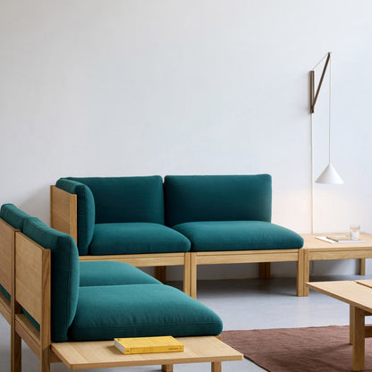 Suspended Wall Lamp by Moebe - Oak