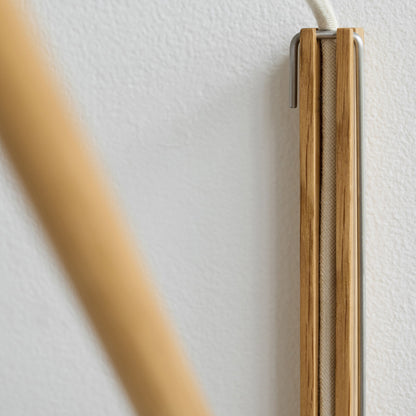 Suspended Wall Lamp by Moebe - Oak