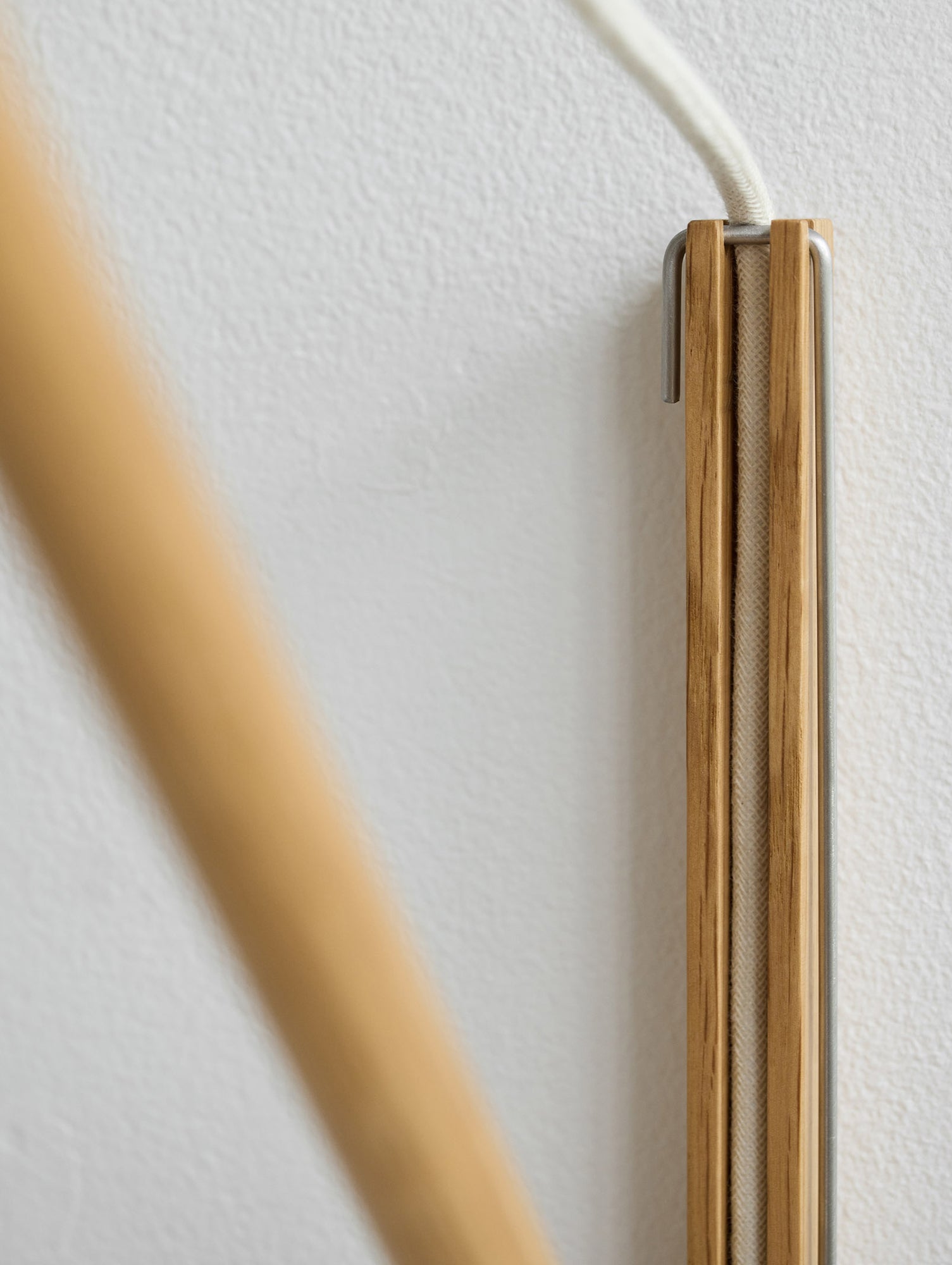 Suspended Wall Lamp by Moebe - Oak