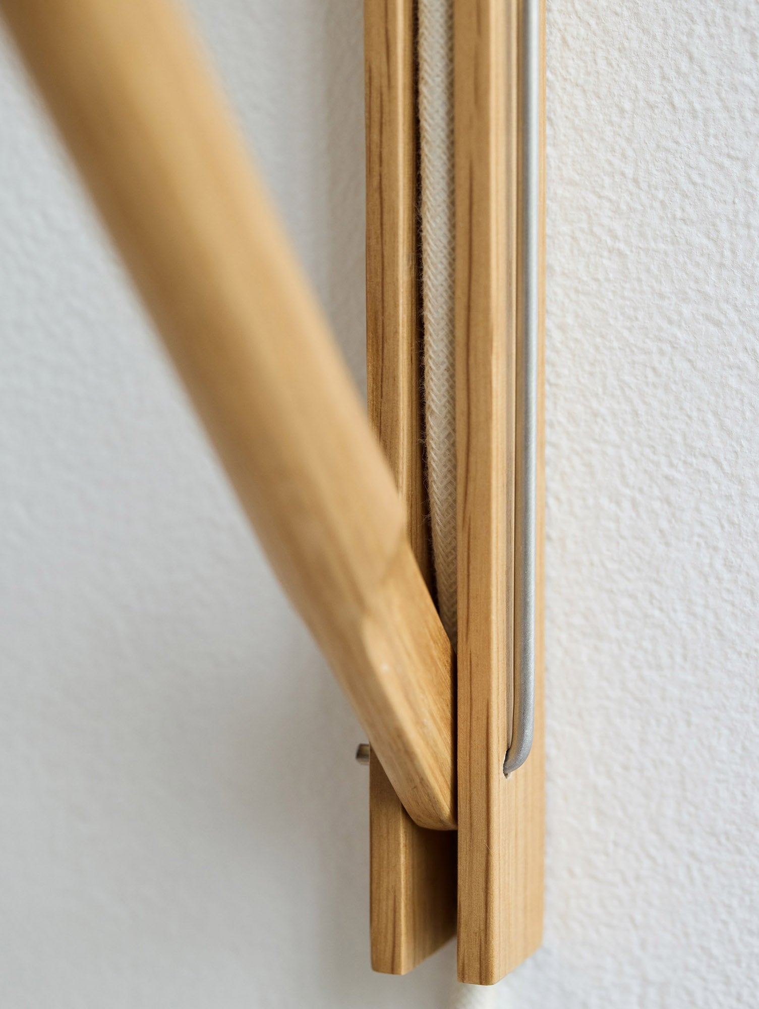 Suspended Wall Lamp by Moebe - Oak
