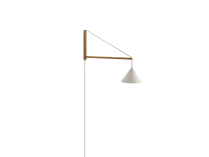 Suspended Wall Lamp by Moebe - Oak
