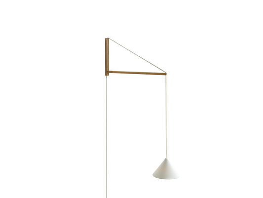 Suspended Wall Lamp by Moebe - Oak