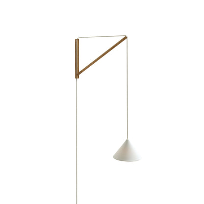 Suspended Wall Lamp by Moebe - Oak
